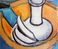 sketch vase_bananas_ceramic bowl
